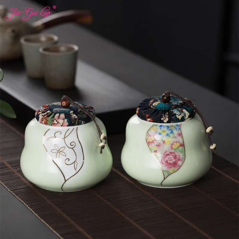 JIA GUI LUO керамическая чайная коробка банка для хранения сушеных фруктов