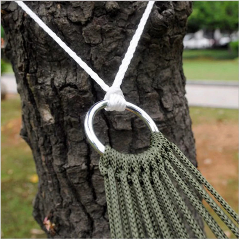 Портативный садовый нейлоновый гамак Свинг сетка спальная кровать для