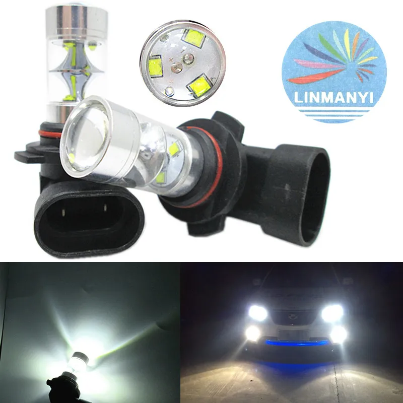 2 шт. мощные Противотуманные фары 45 Вт 9005 9006 XBD Chip 9SMD 9LED HB3 HB4 лампы для фар