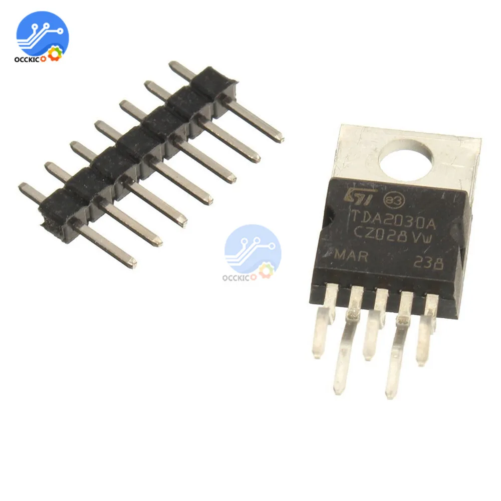 TDA2030A усилитель низкой частоты 18 W DC 9 V-24 V Hi-Fi динамик с регулировкой громкости звука настольные электронные аудио Мощность усилитель