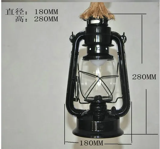 Ming ретро ностальгия Керосиновый Фонарь люстра импортная натуральная Конопля
