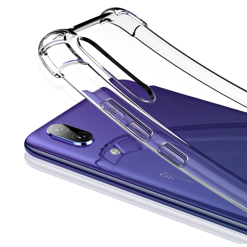 GKK чехол для Honor 8x20 20 pro Чехол прозрачный усиленный угол Мягкий ТПУ Противоударный