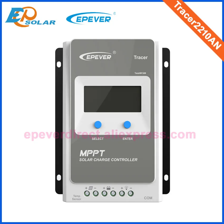 Only Controller EPSolar MPPT 20A 20amp Tracer 2210an 12 В 24 в автоматический переключатель ЖК-экран EPEVER солнечная панель система использование контроллера солнечный регулятор - Цвет: Only Controller