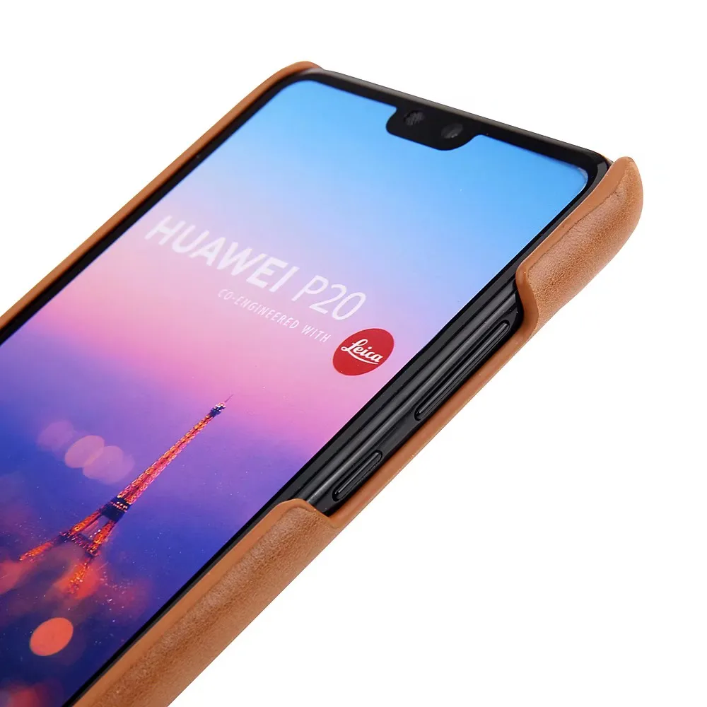 Ультратонкий чехол из натуральной кожи для huawei P30|Бамперы| |
