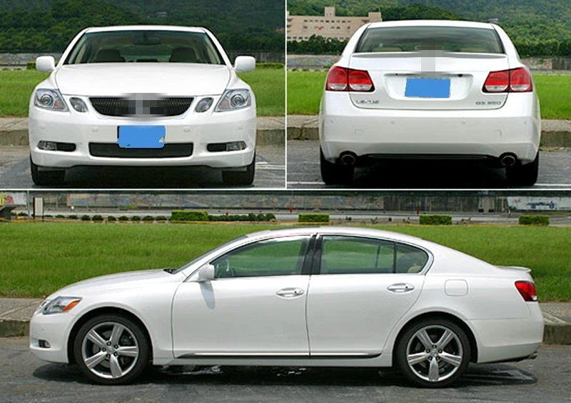 ABS Материал автомобильный спойлер для Lexus GS GS300 GS430 GS460 2005-2012 праймер цвет задний багажник хвост декоративное крыло