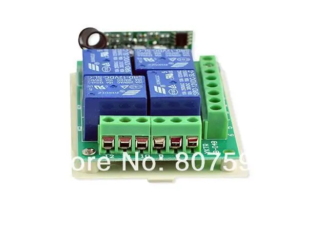 12V 10A 4 канальный РЧ Беспроводной переключатель системы дистанционного
