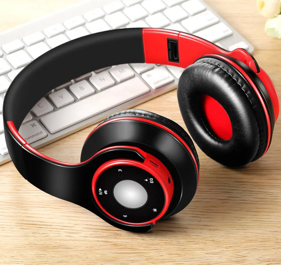 Наушники Tourya с Bluetooth беспроводные наушники микрофоном и низким басом гарнитура
