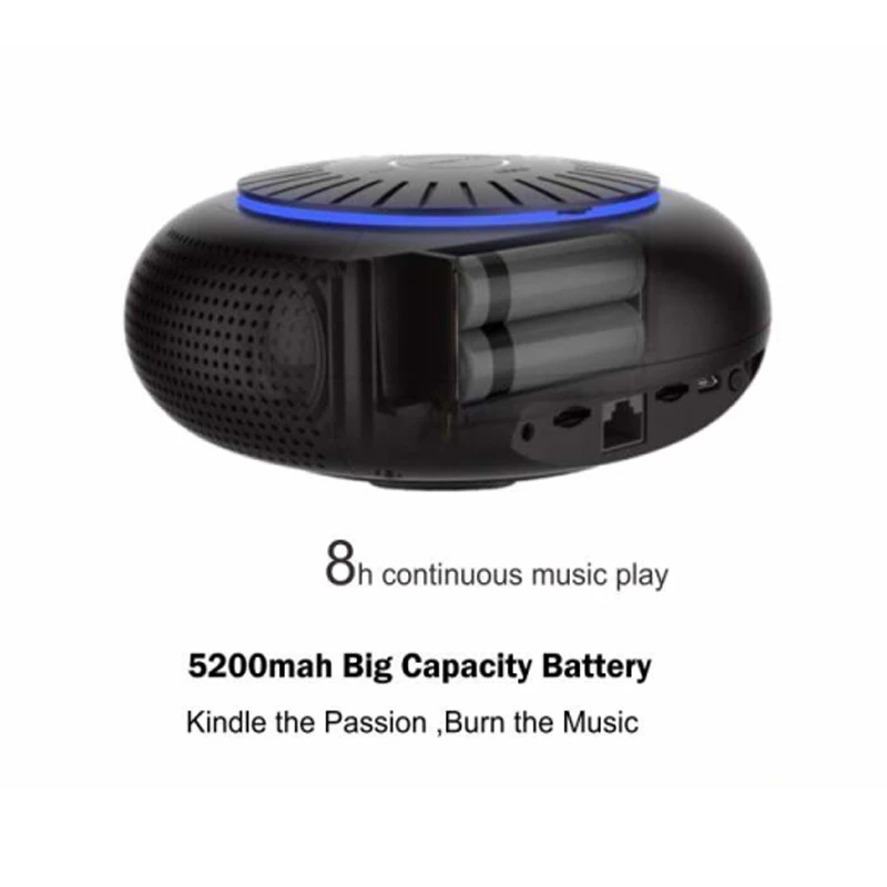Панорамная камера 180 градусов 1080P HD Wifi IP встроенная 5 Вт Hifi система Bluetooth динамик