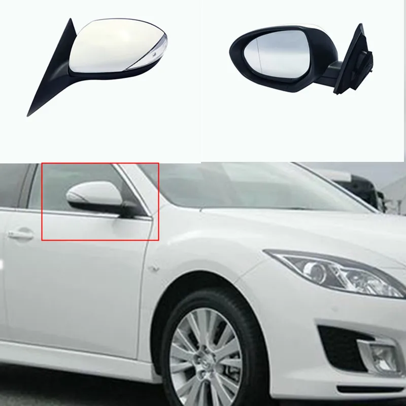 Наружное заднего вида боковое зеркало в сборе для MAZDA 3 BL 2011 2012 2013 2014 2015 седан