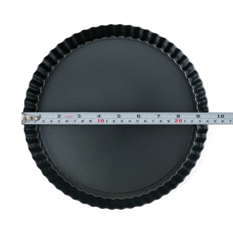 Diameter 24cm Delidge 1 шт. круглая антипригарная форма для пирогов 3D из нержавеющей стали со съемным дном для пирожных, выпечки, кондитерских форм, сковороды, лидер продаж - Цвет: Diameter 24cm