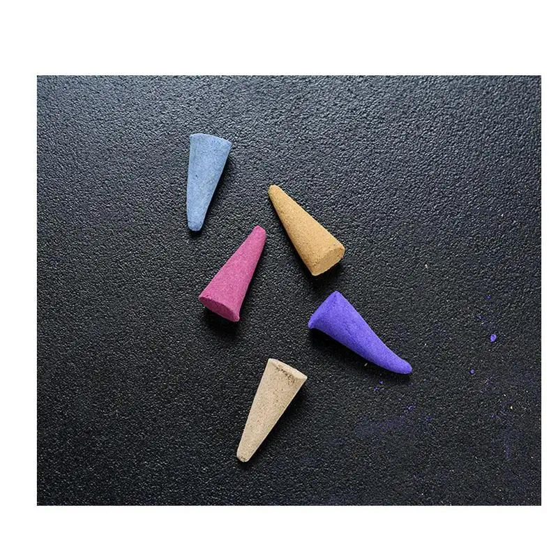 450 шт./кор. натуральный обратного Будда конусная Ладан Крытый пагода Роза Башня