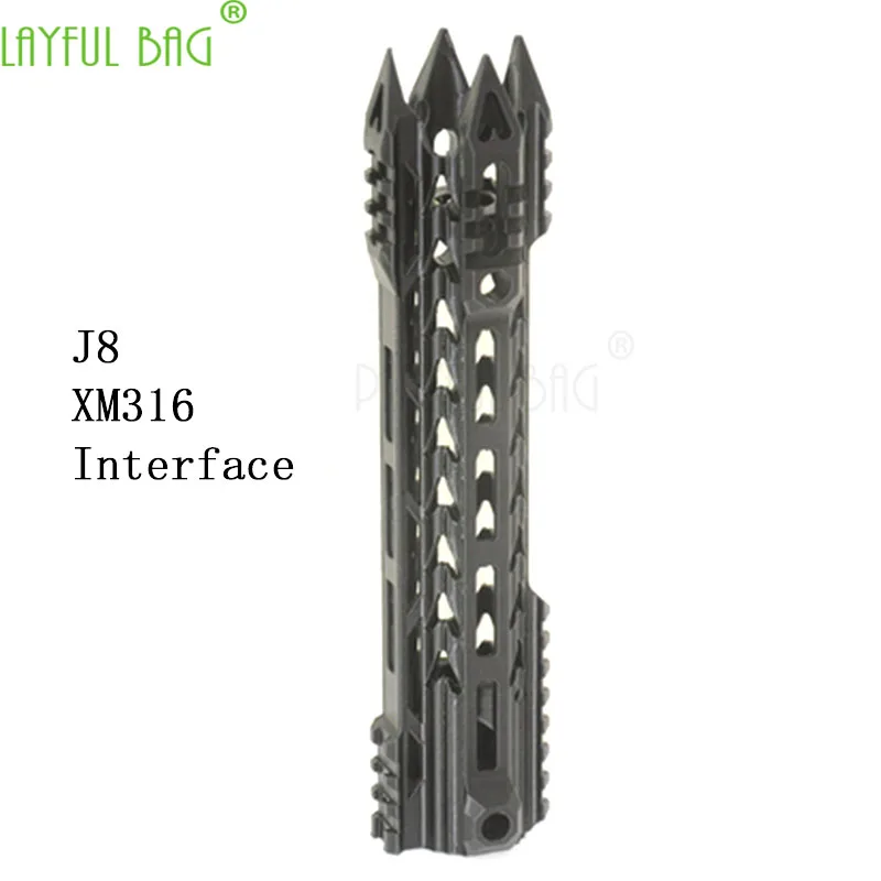 J8 XM316 11inch Для активного отдыха CS J9 SLR 556 Jinming9 gen9 конкурентоспособная тактическая голова Fishbone сакральный меч 3D печать OJ06 - Цвет: J8 XM316 11inch