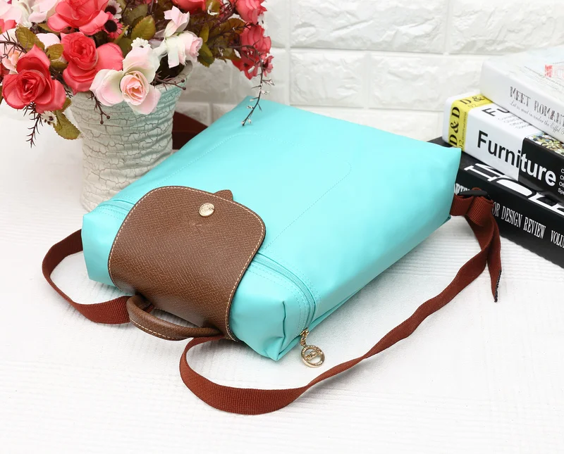 2016 Women Long Nylon Vintage Backpack Girl backpacks Mochila Feminina Escolar school bagpacks travel Backpacks Champag |