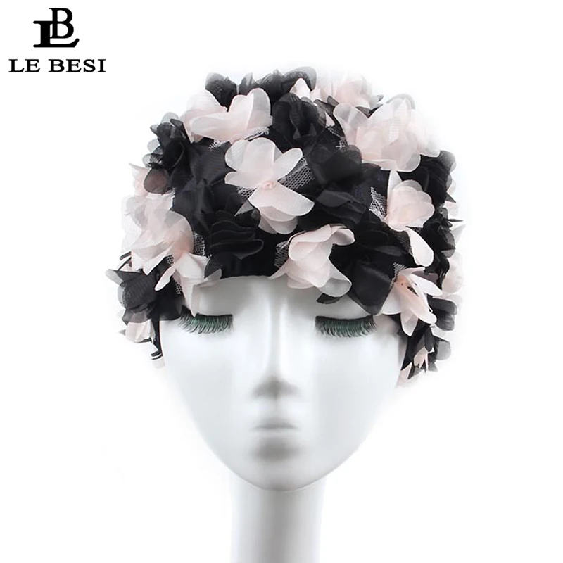 Новинка 2017 женская кепка для плавания LEBESI взрослых эластичная Водонепроницаемая