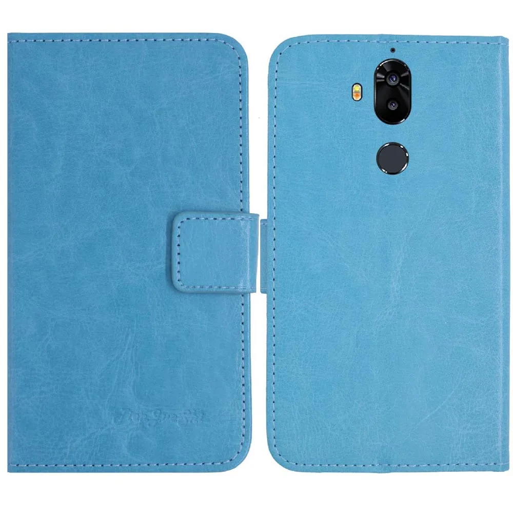 Чехол книжка TienJueShi защитный кожаный чехол кошелек Etui для TP Link Neffos X9 5 99 дюйма|Сумки