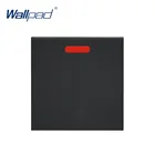Wallpad Luxury 20A функциональная клавиша переключателя водонагревателя для настенного кнопочного переключателя только белый и черный пластиковый модуль