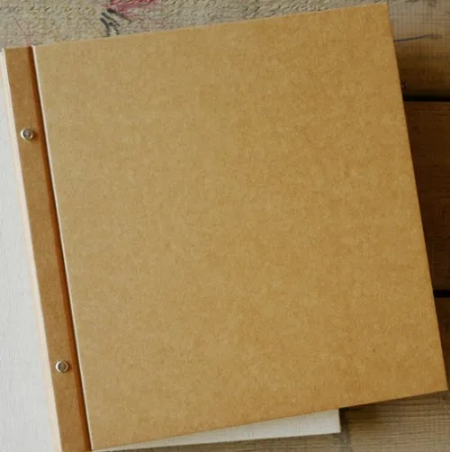 Kraft paper 40 white Большой Вместительный вставной фотоальбом, фотоальбом, скрапбук для детей, семейная запись, фото, Свадебный фотоальбом, подарок - Цвет: Kraft paper 40 white