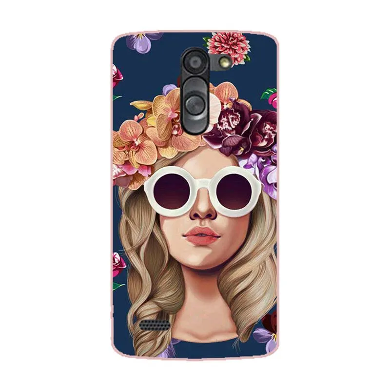 A203 Чехол для LG L Bello D331 D335 L Prime D337, задняя крышка, мягкий силиконовый красивый мультяшный чехол для телефона, чехол с принтом - Цвет: A203