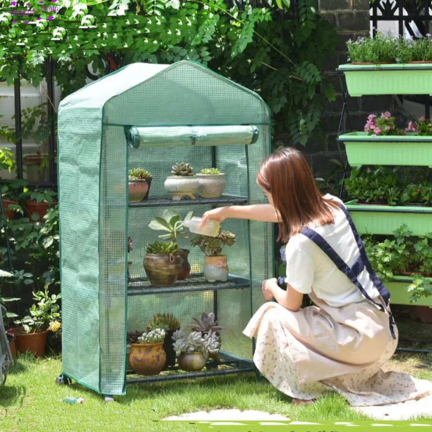 Садовые принадлежности сельскохозяйственная теплица Пластиковые Теплицы
