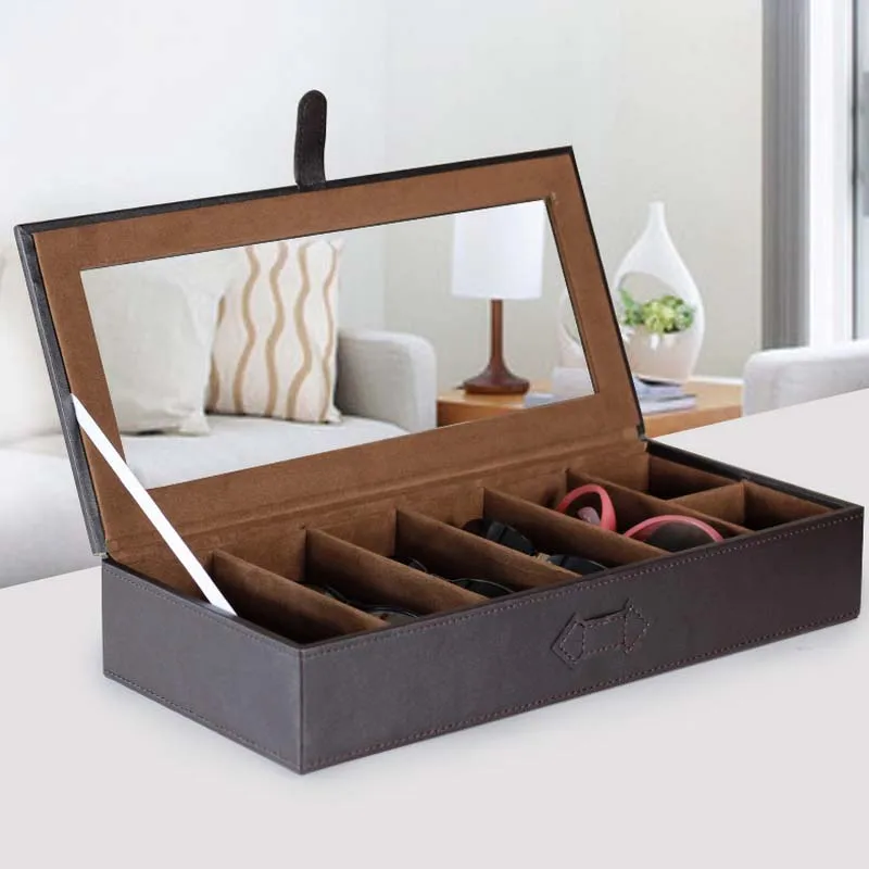 

High-Grade Multi-Purpose Jewelry Glasses Boxes Observes Ark Gift Box Sunglasses Display Jewelry Case