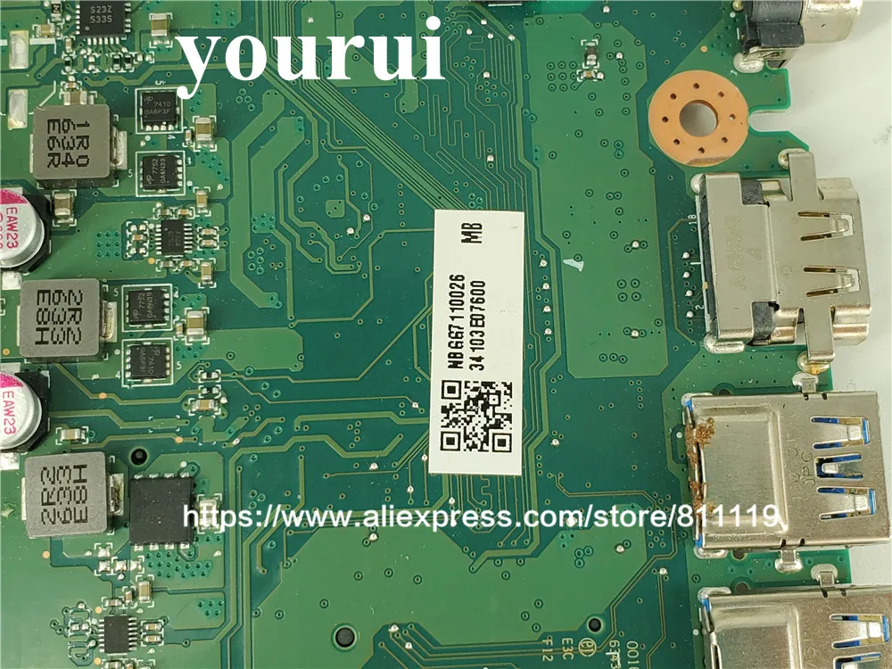 Материнская плата DAZAAMB16E0 NBGG711002 NB.GG711.002 для acer aspire E5-575G | Компьютеры и офис