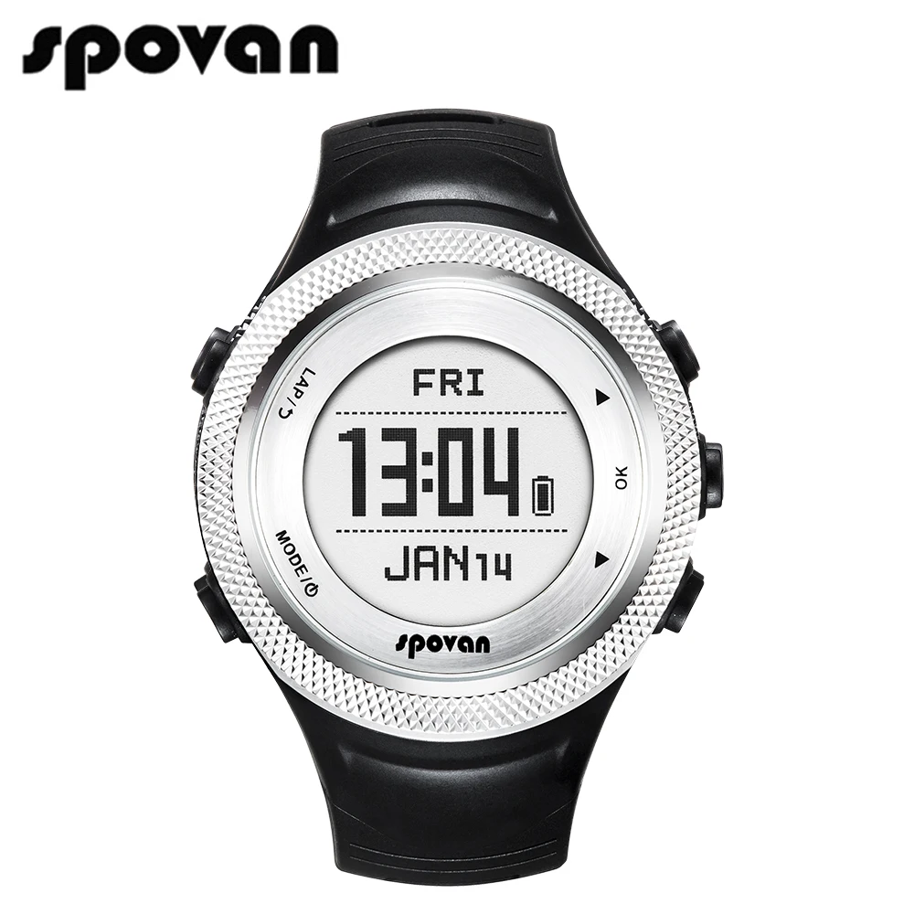 Led gps компас часы，смарт часы с измерением давленияучасы фитнес