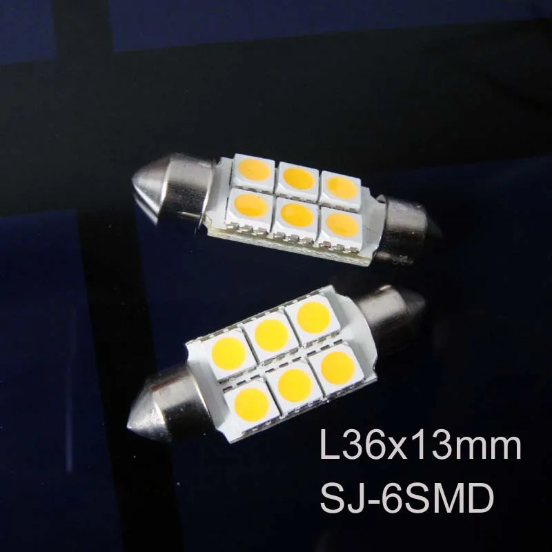 Высококачественная светодиодная внутренняя лампа 36 мм переменного тока/12 В