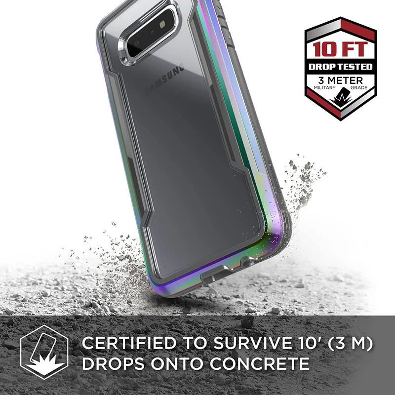 X-Doria Defense Shield Phone Case For Samsung Galaxy S10e Military Grade Drop Tested Coque Aluminum Cover |