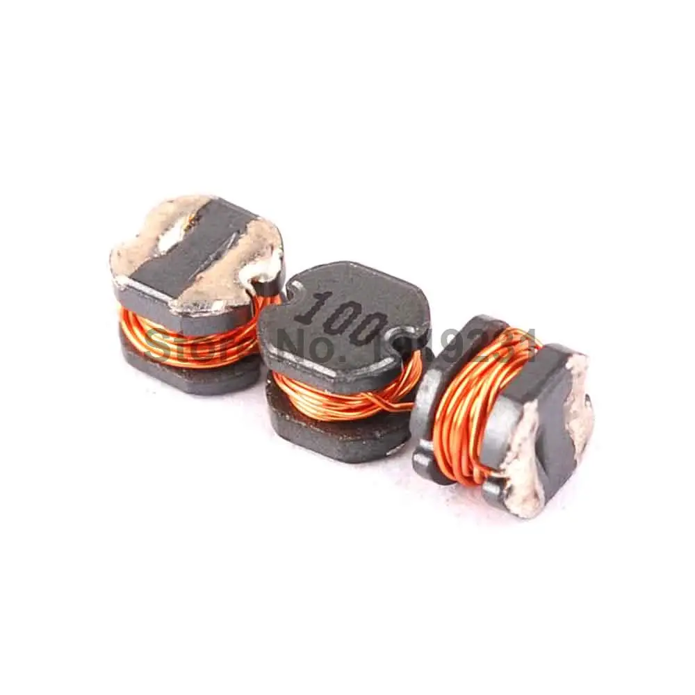 50 шт. CD43 10 мкГн (100) SMD силовой индуктор 4*4*3 мм|power inductor|smd power inductorpower smd inductor |