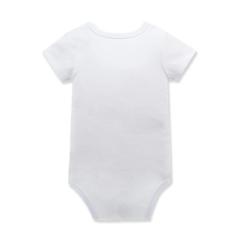 

2017 High quality Infant Baby Clothes Romper Summer Cute Panda Bear Print Baby Infant Jumpsuit Short sleeve Newborn Baby Romper