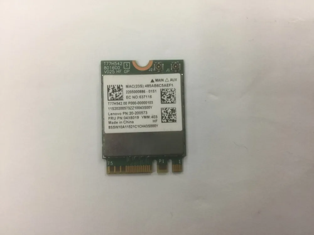 SSEA Новинка для Broadcom BCM943162ZP двухдиапазонный 802.11ac WIFI Bluetooth 4 0 NGFF карта LENOVO E450 E550 E455 E555