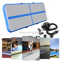 Free Shipping Durable Small 3x1x0.1m Gymnastics Inflatable Air Track Tumbling Mat Gym AirTrack For Children free a pump