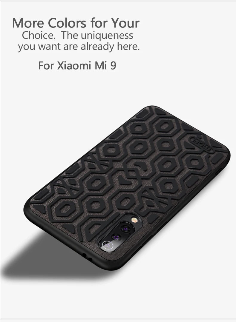 Для Xiaomi mi 9 чехол, глобальная версия, защитный силиконовый Противоскользящий тканевый чехол для задней панели Mofi mi 9 SE чехол mi 9 прозрачный чехол
