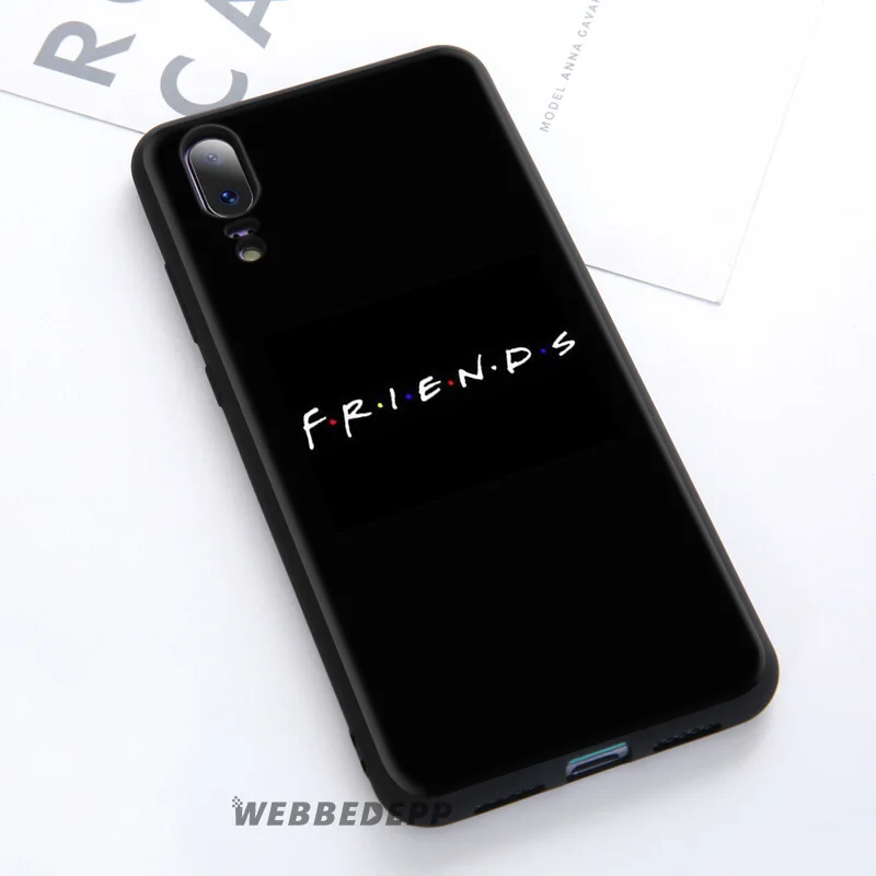 WEBBEDEPP Friends TV Show 10 мягкий чехол для Huawei P30 P20 Pro P10 P9 Lite 2017 P Smart 2019 &amp Nova 3 3i Y9 |