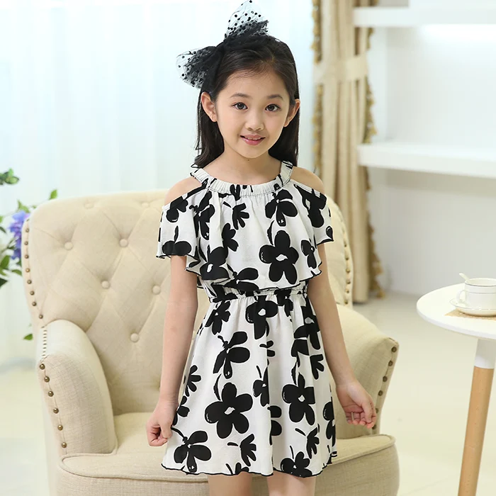 Новинка 2019 летняя детская одежда детское платье для девочек больших детские