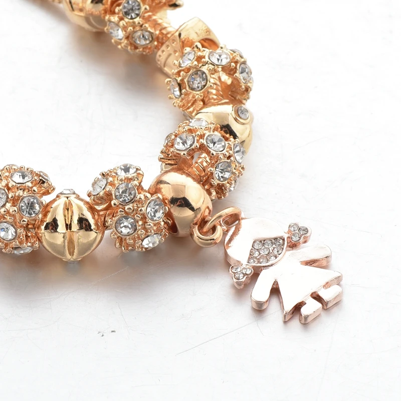 Новые золотые браслеты TOUCHEART для девушек женские с рисунком дизайнерский браслет