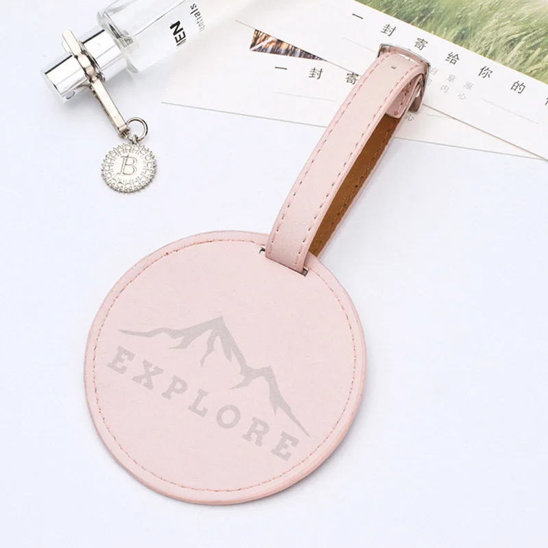 Дорожные аксессуары для женщин портативная Этикетка из искусственной кожи