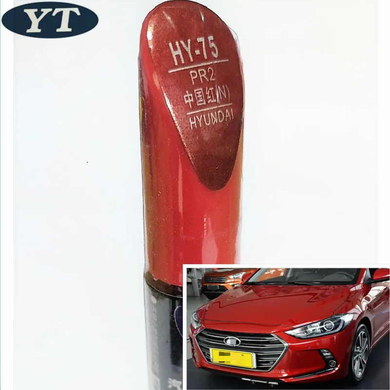 Авторучка для ремонта царапин авторучка красного цвета Hyundai IX35 IX25 Elantra Accent I30 Verna
