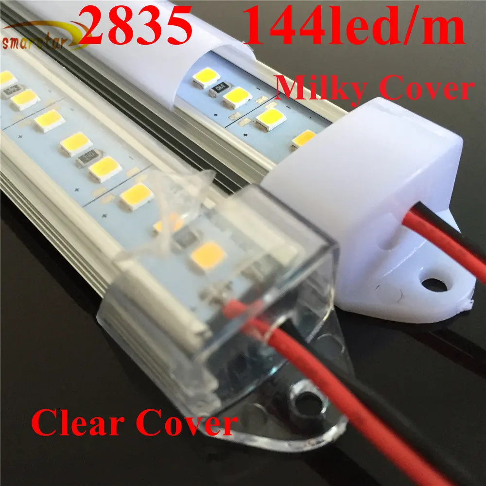 Smarstar DC 12V 0 5 m 72 светодиодный 2835 Светодиодный светильник для бара алюминиевый