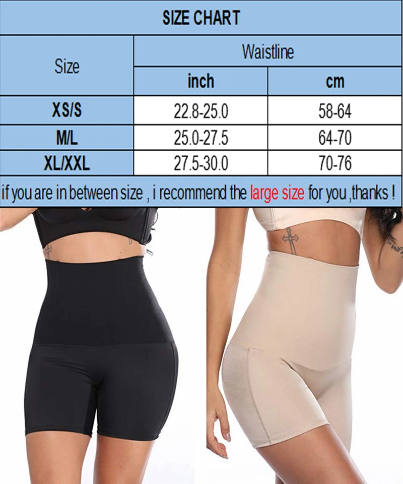 

LAZAWG Womens Shapewear Waist Trainers Tummy Control Boy Shorts High-Waist Panty Mid-Thigh Slimmer Body Shaper Bodysuit Shorts