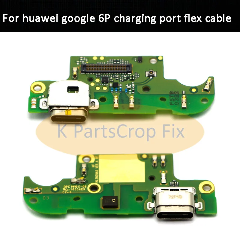 Оригинальный Для Huawei для Google Nexus 6 P USB порт зарядки док станция разъем плата с