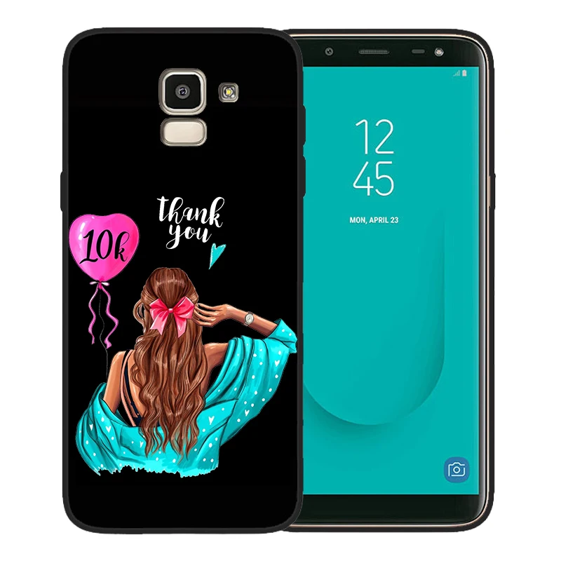 09 Чехол для телефона Samsung Galaxy S10, чехол s8, S7, S9, J7, J4, J6, J8 Plus, Note 8, 9, коричневый цвет, мама, ребенок, мышь, супер мама, девочка, Etui, чехол - Цвет: 09