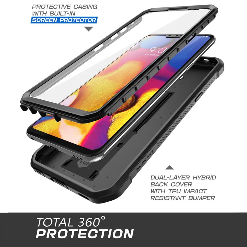 SUPCASE для LG G8 чехол thinq UB Pro прочная кобура с зажимом защитный со встроенной защитой