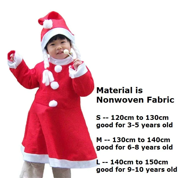 Anime Cosplay for Santa Claus Sets with Christmas Hat Dress Bag Vestidos Costume for Adult Merry Christmas in Carnaval Holiday - Цвет: Красный