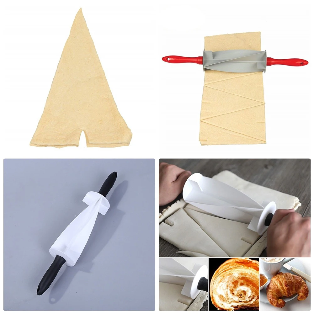 Dough Roller Rolling Pin Cake Bakeware Plastic Kitchen Croissant Pastry Multifunctional | Дом и сад