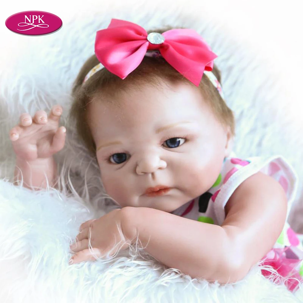 NPK 23 &quotСупер реалистичные куклы для девочек мягкие виниловые всего тела кукла