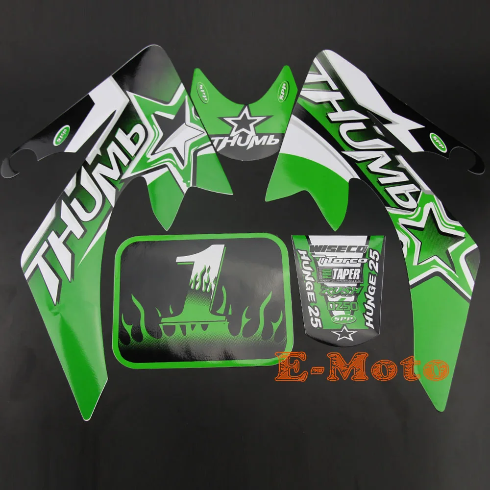 Набор стикеров 50 куб. См 70cc 90cc 125 См.|decal kit|sticker kitdirt kit |