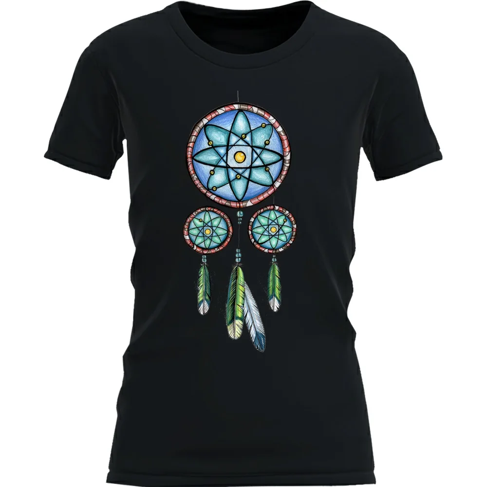 Лидер продаж 2019 года модные летние топы женская футболка принт Ловец снов