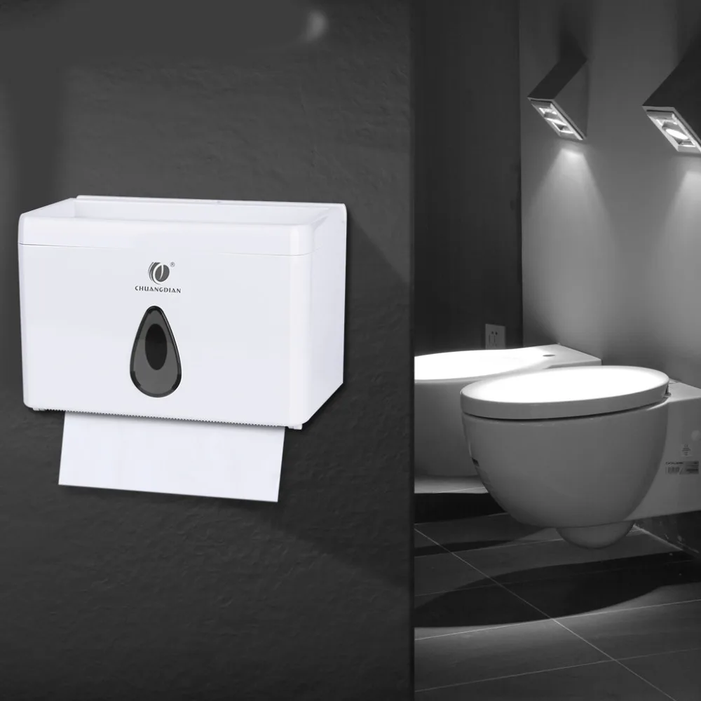 Настенный держатель для туалетной бумаги CHUANGDIAN многофункциональный диспенсер в