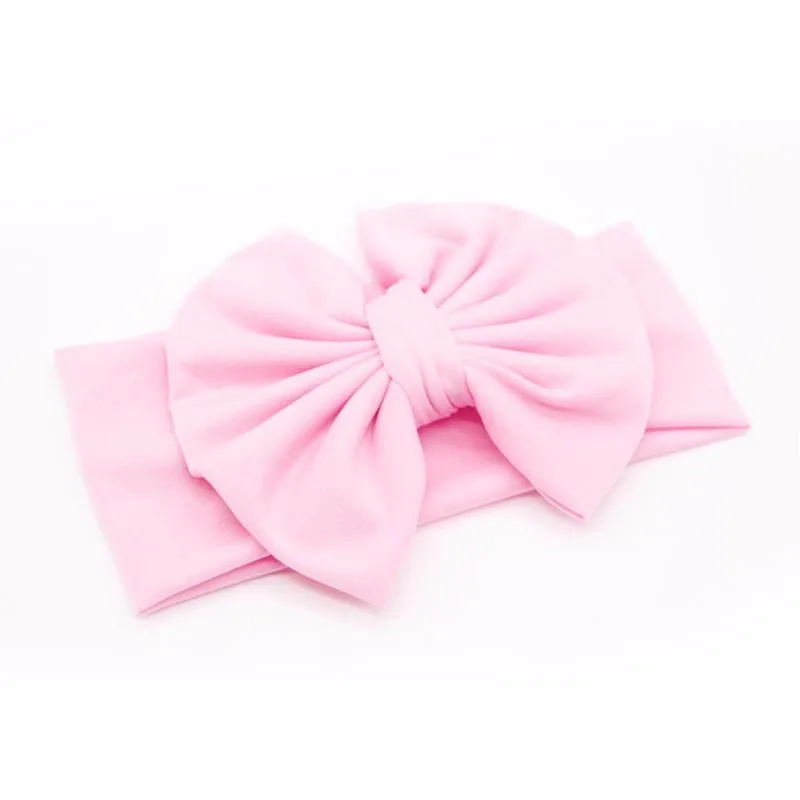 Pink Headband Весенне-осенняя хлопковая детская шапка для девочек и мальчиков, для новорожденных в богемном стиле, стильная шляпа для малыша, аксессуары для новорожденных, реквизит для фотосессии - Цвет: Pink Headband
